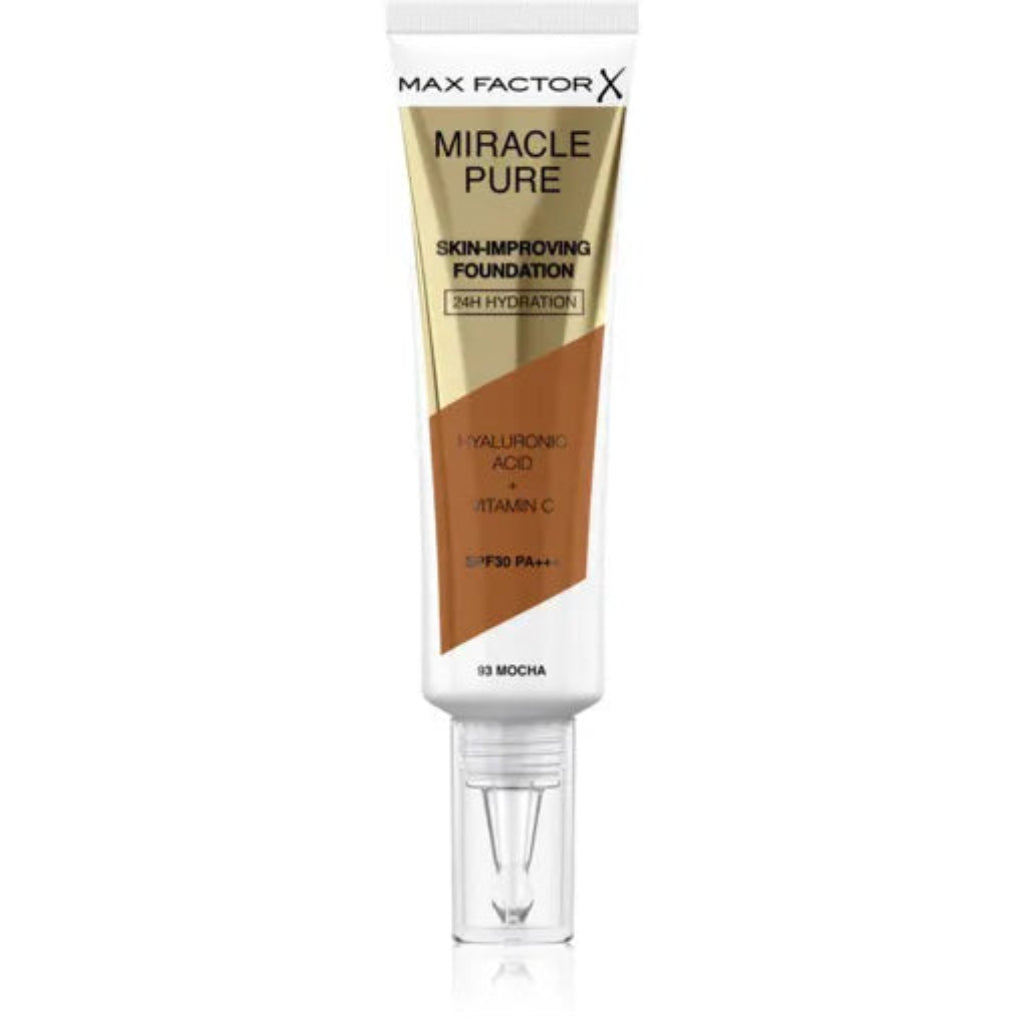 MAX FACTOR X Miracle Pure 24h Foundation 93 Mocha 30ml