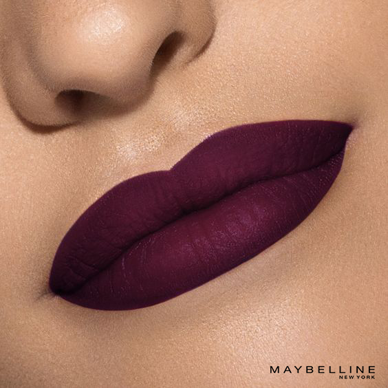 MAYBELLINE NEW YORK Vivid Matte Liquid 47 Deepest Plum 8ml
