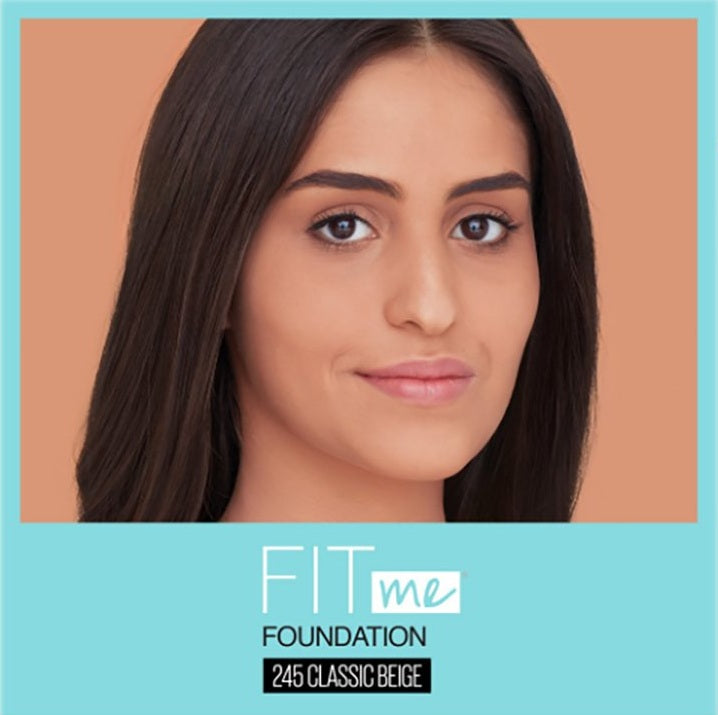 MAYBELLINE NEW YORK Fit Me foundation 245 classic beige 30ml
