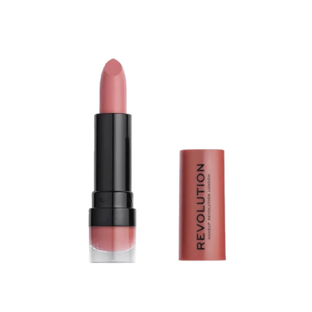 MAKEUP REVOLUTION matte lipstick 113 heart race 3.5ml vegan
