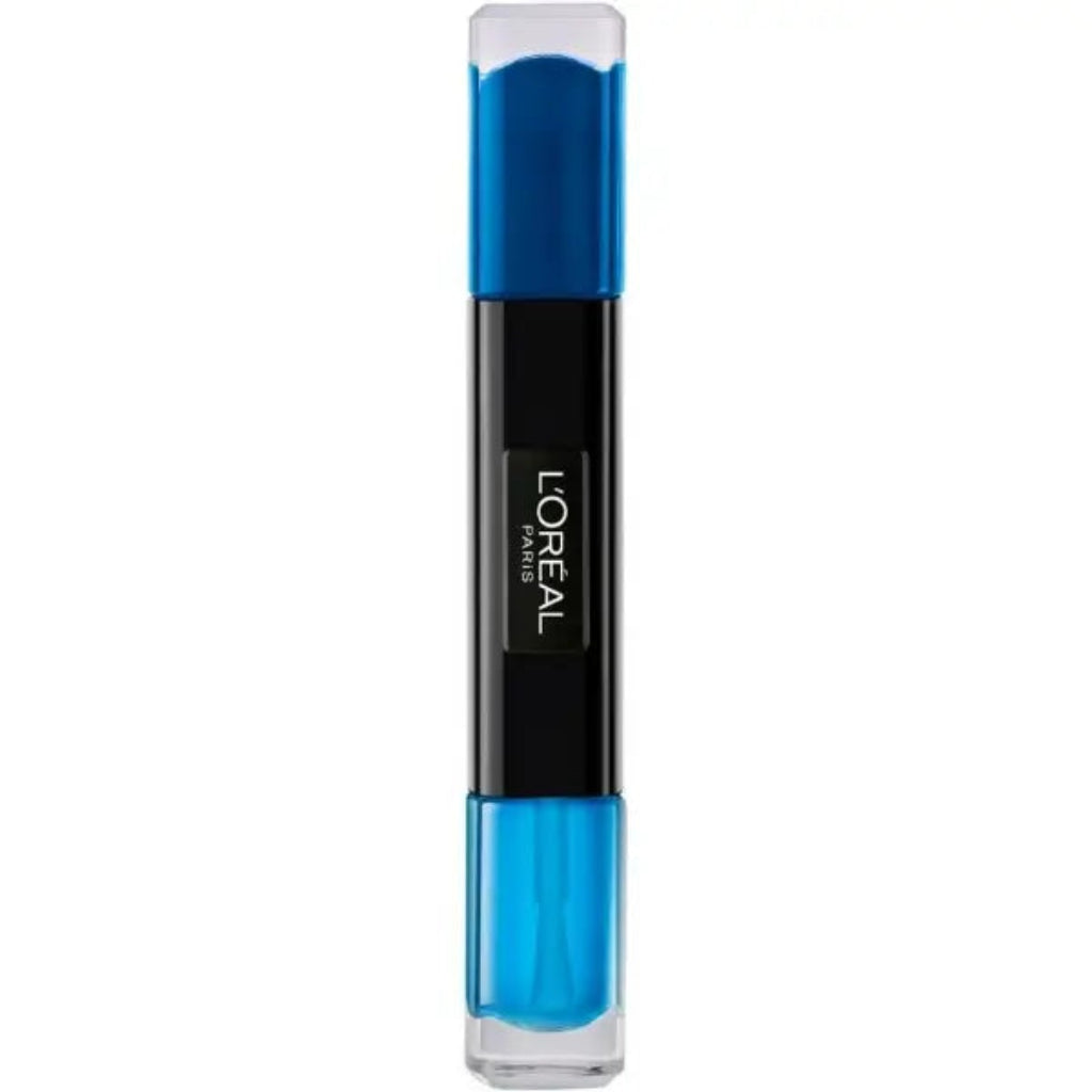L'Oréal Infallible 2-in-1 nail polish duo, polish + top coat, 133 Blue Pallet, 2x5ml