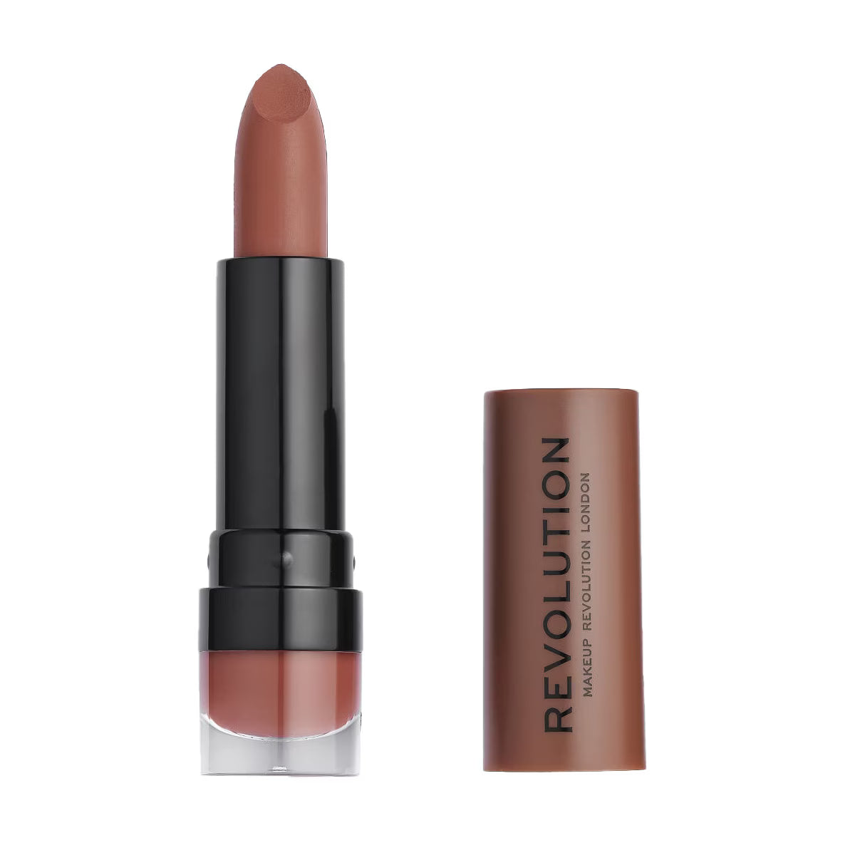 MAKEUP REVOLUTION matte lipstick 124 gone rogue 3.5ml vegan
