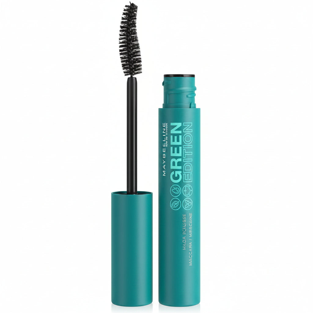 MAYBELLINE NEW YORK Green Edition mascara 001 blackest black 9ml vegan