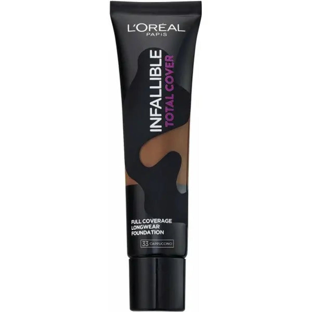 L'Oréal PARIS Infallible Total Cover foundation 33 Cappuccino 30ml