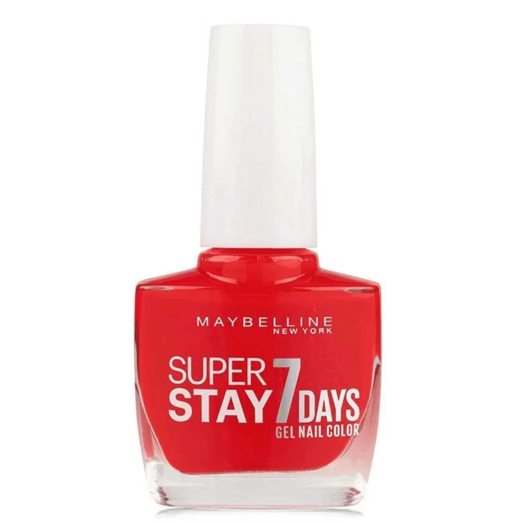 MAYBELLINE NEW YORK Super Stay 7 Days nail polish 493 blood orange 10ml