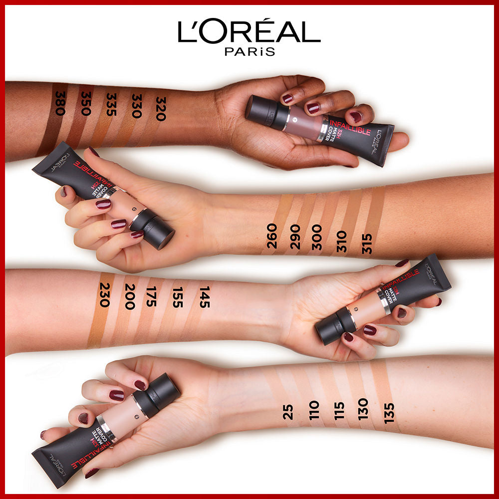 L'Oréal PARIS Infallible 32H Matte Foundation 330 neutral undertone 30ml