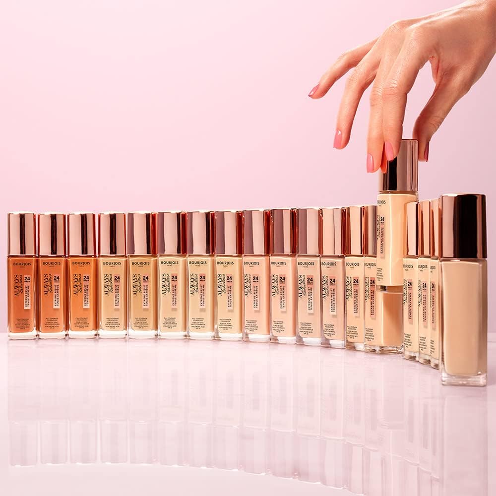 BOURJOIS PARIS Always Fabulous 24h Extreme Hold Foundation 400 Rose Beige 30ml