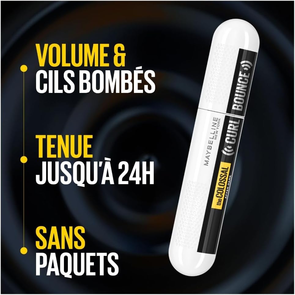 MAYBELLINE NEW YORK The Colossal Curl Bounce After Dark Mascara 10ml