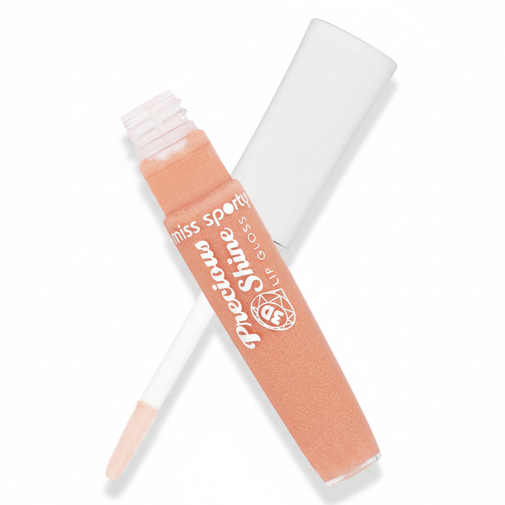 MISS SPORTY Precious Shine Lip Gloss 110 Luxurious Nude 7.4 ml