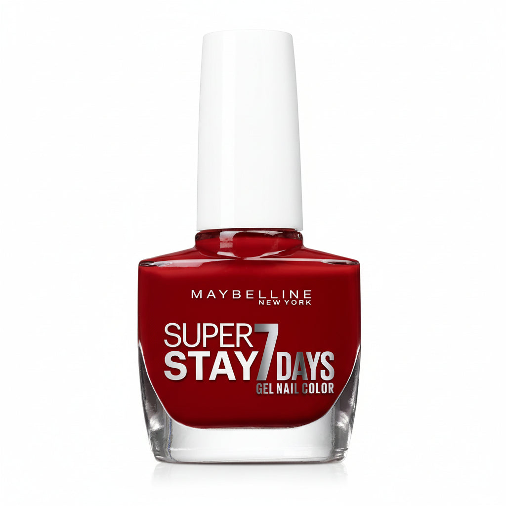 MAYBELLINE NEW YORK Super Stay 7 Days nail polish 06 Deep Red 10ml
