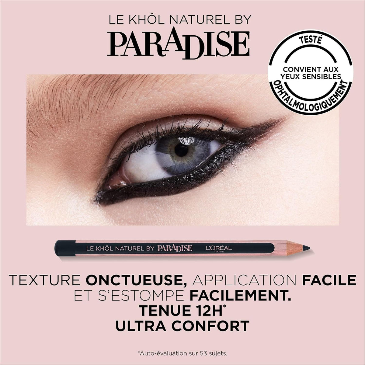 L'Oréal Le Khol Naturel by Paradise 101 Midnight Black
