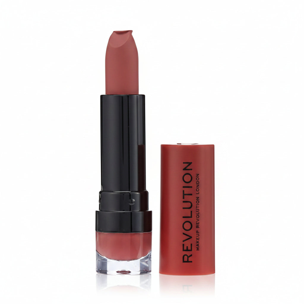 MAKEUP REVOLUTION matte lipstick 112 ballerina 3.5ml vegan