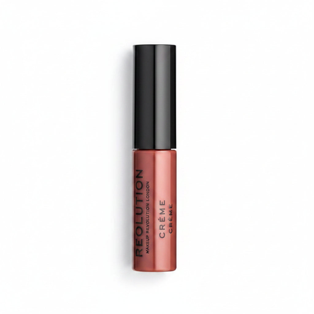MAKEUP REVOLUTION cream lipstick 124 gone rogue 6ml vegan