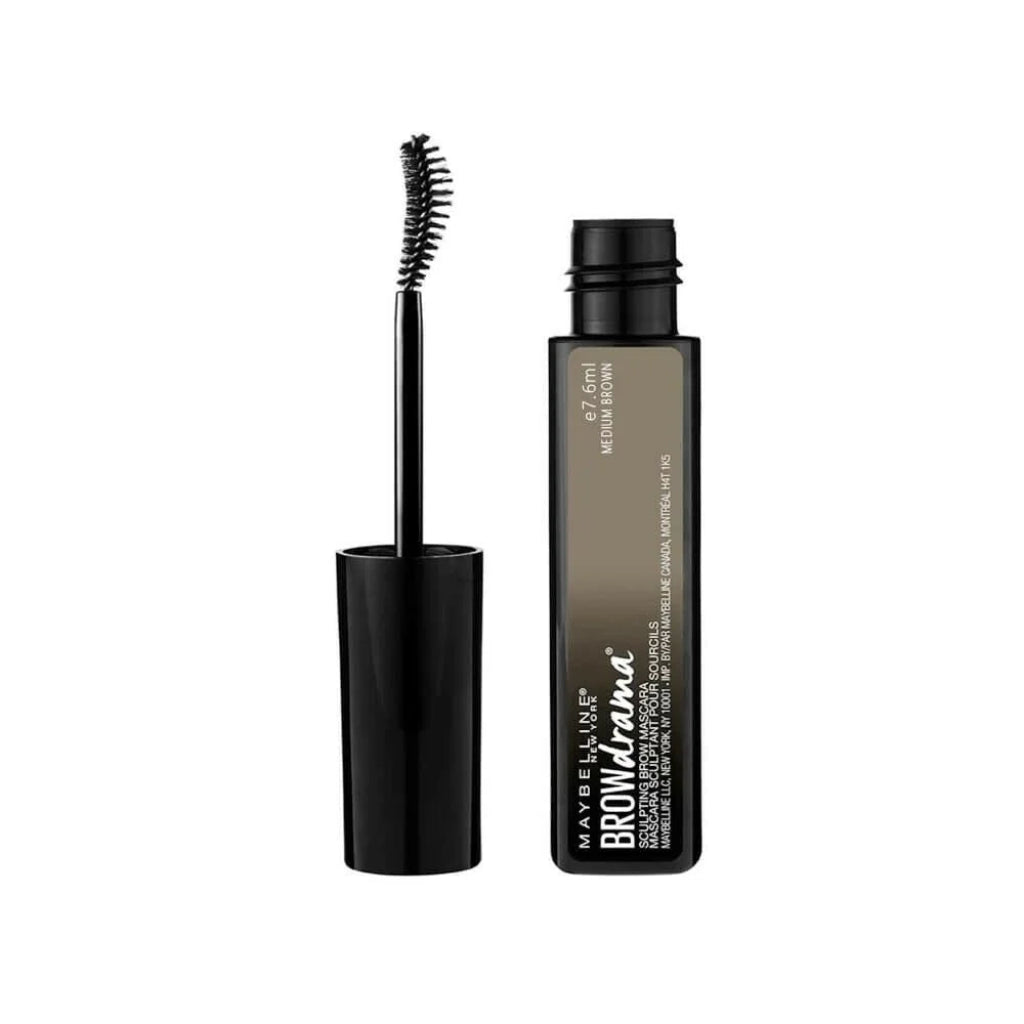MAYBELLINE NEW YORK Brow Drama Eyebrow Gel Medium Brown 7.6ml