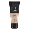 MAYBELLINE NEW YORK fond de teint fit me 124 soft sand 30ml