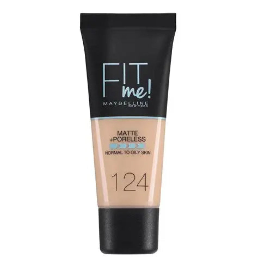 MAYBELLINE NEW YORK Fit Me foundation 124 Soft Sand 30ml