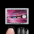 LH ORIGINAILS set manucure prêts à poser 240 capsules + 5 accessoires carrés réutilisables
