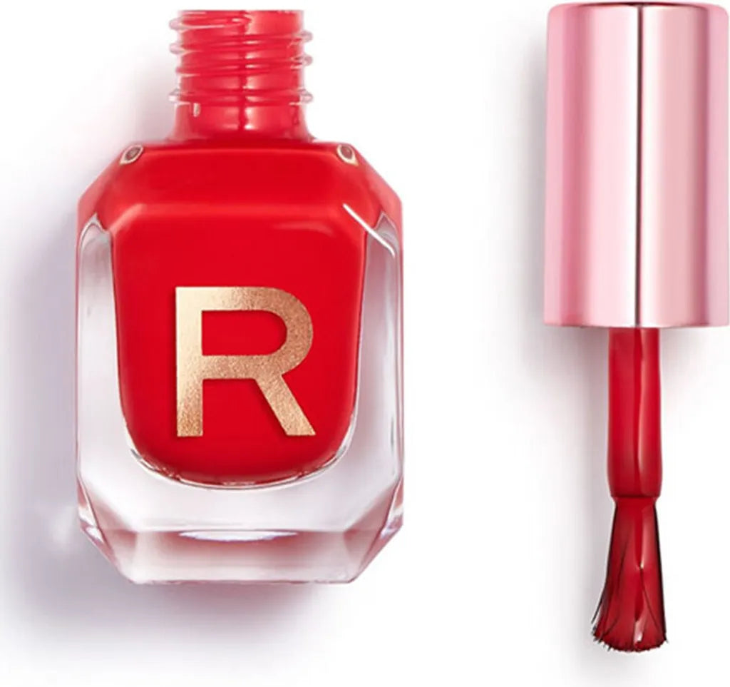 MAKEUP REVOLUTION nail polish red rush 10ml Vegan
