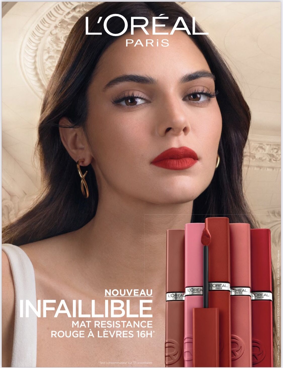 L'Oréal PARIS Rouge Signature Matte Liquid Lipstick 16h 300 Sunbathing 5ml