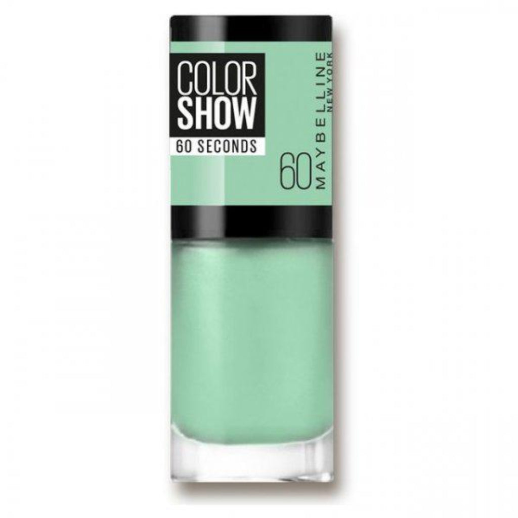 MAYBELLINE NEW YORK Color Show 60 Seconds nail polish 214 Green With Envy 7ml