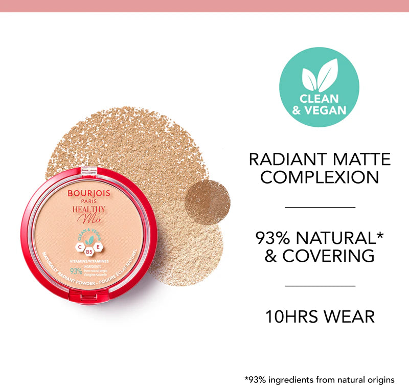 BOURJOIS PARIS Healthy Mix natural radiance powder 05 dark beige 10g