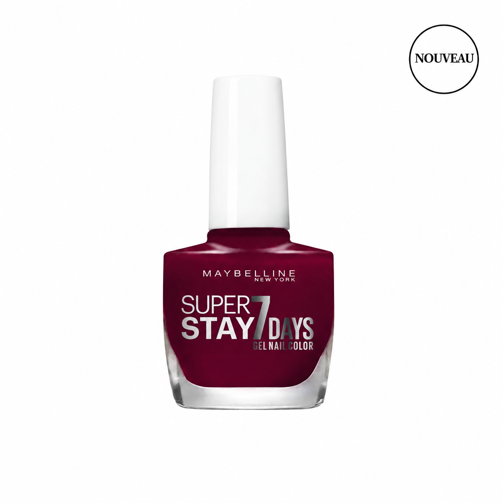 Vernis Maybelline avec badge Nouveau noir et blanc