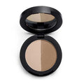 MAKEUP REVOLUTION duo brow powder medium brown 2.2g