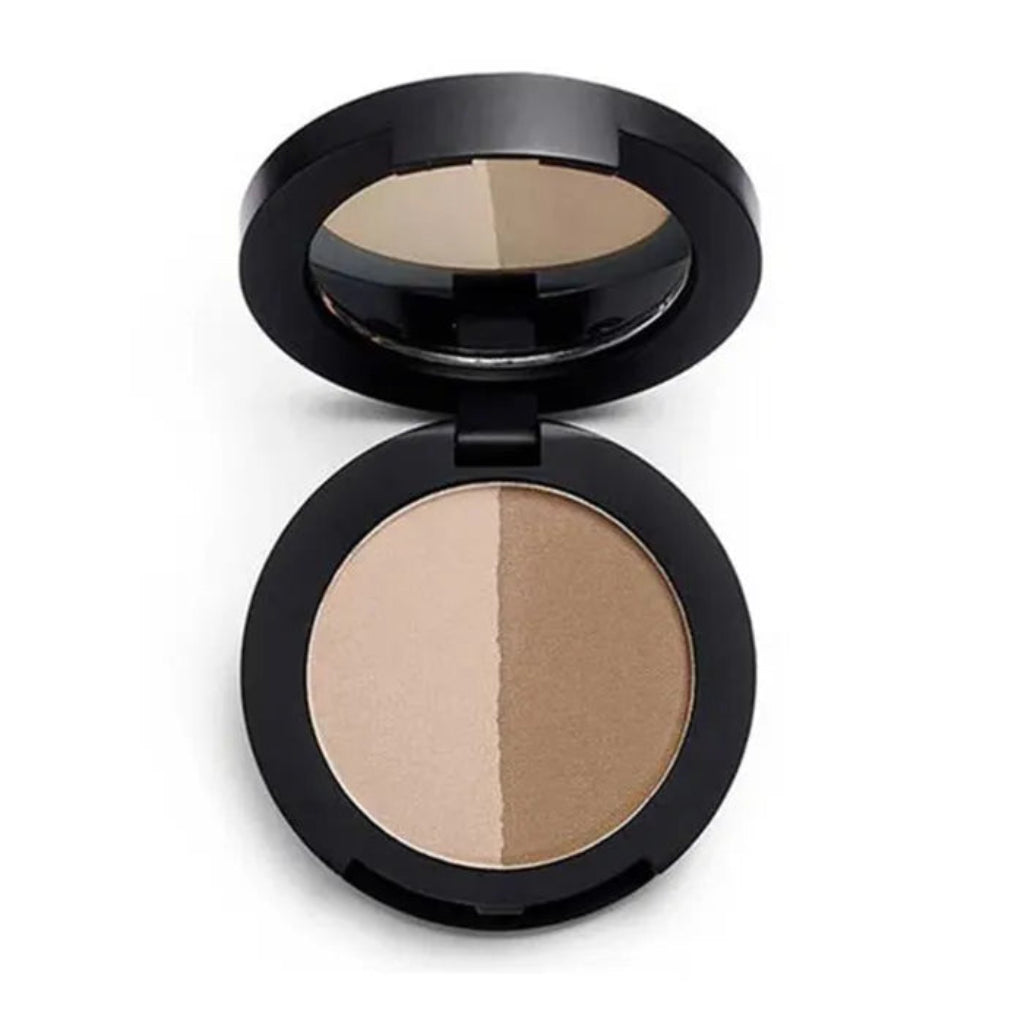 MAKEUP REVOLUTION duo brow powder medium brown 2.2g