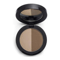 MAKEUP REVOLUTION duo brow powder dark brown 2.2g