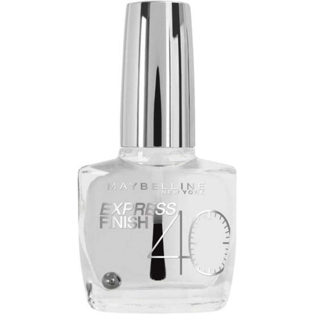 MAYBELLINE NEW YORK Express Finish 40-second nail polish transparent 10ml