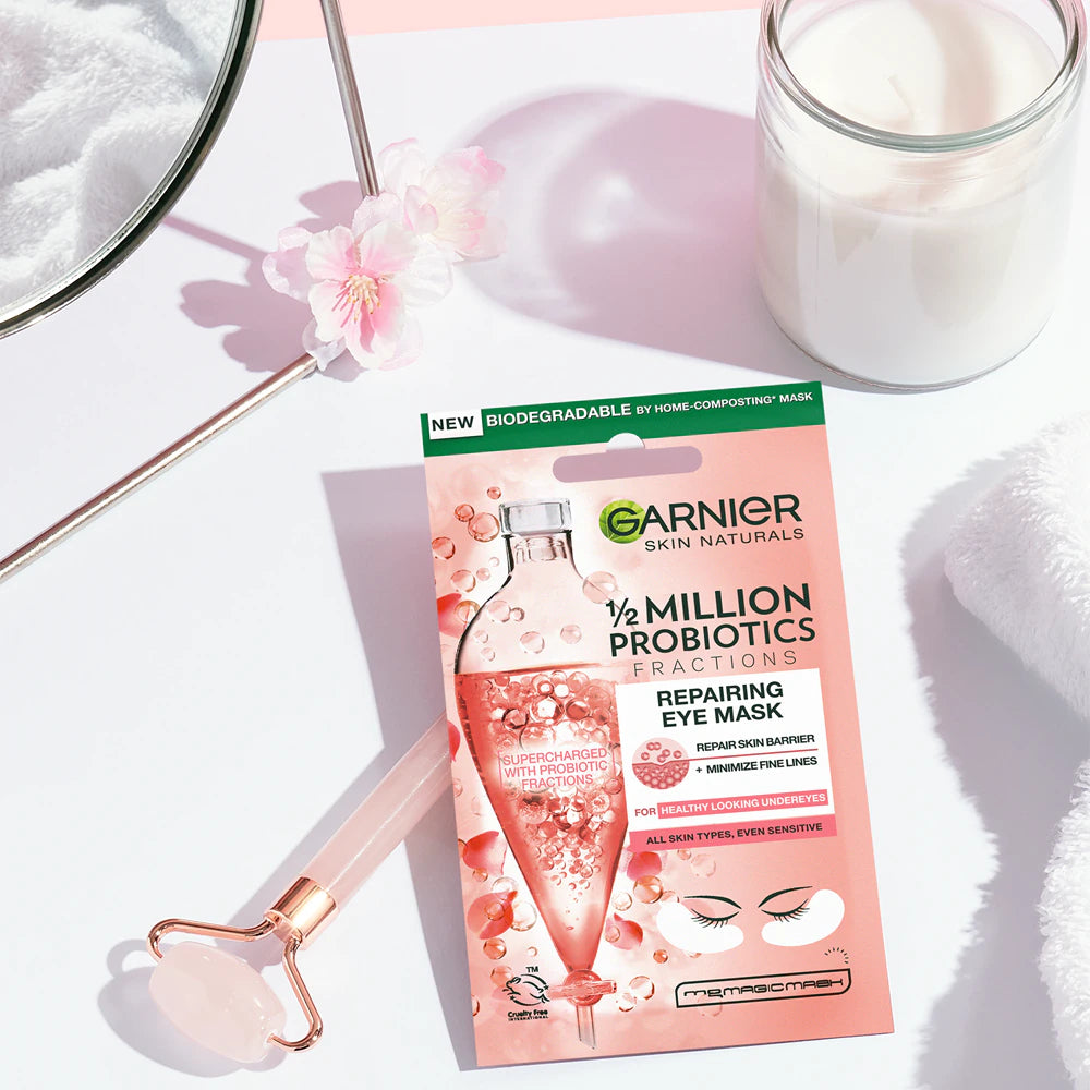 GARNIER Repairing Tissue Eye Mask 1/2 million probiotics 6g
