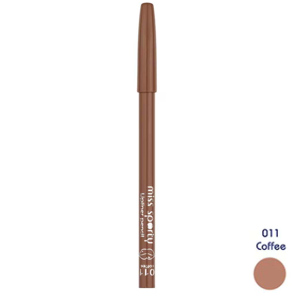 MISS SPORTY lip liner pencil 011 coffee