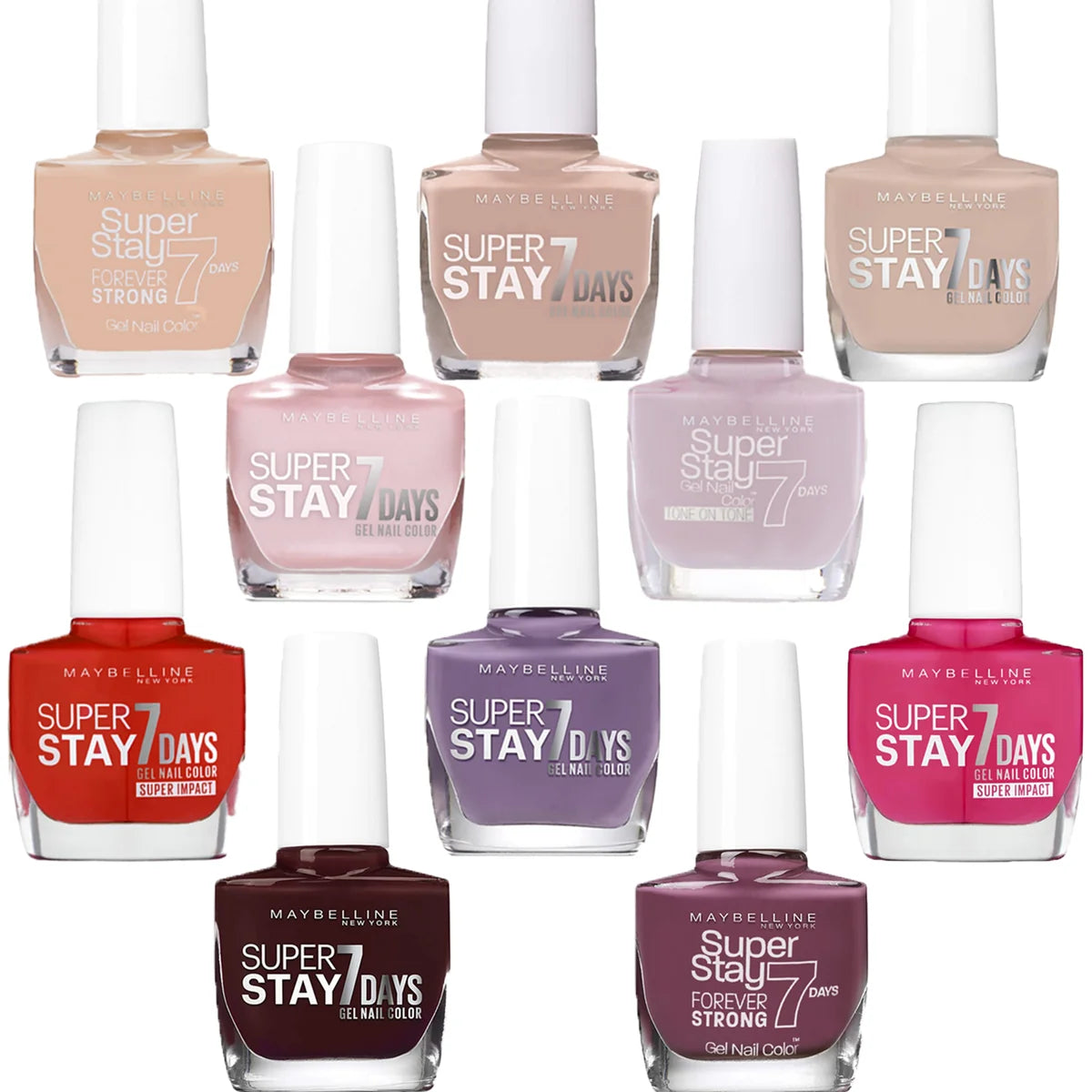MAYBELLINE NEW YORK Super Stay 7 Days nail polish 78 Porcelain 10ml