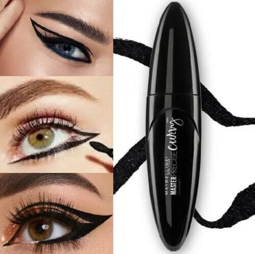 MAYBELLINE NEW YORK Master Precise Curvy Eyeliner Black 0.5g