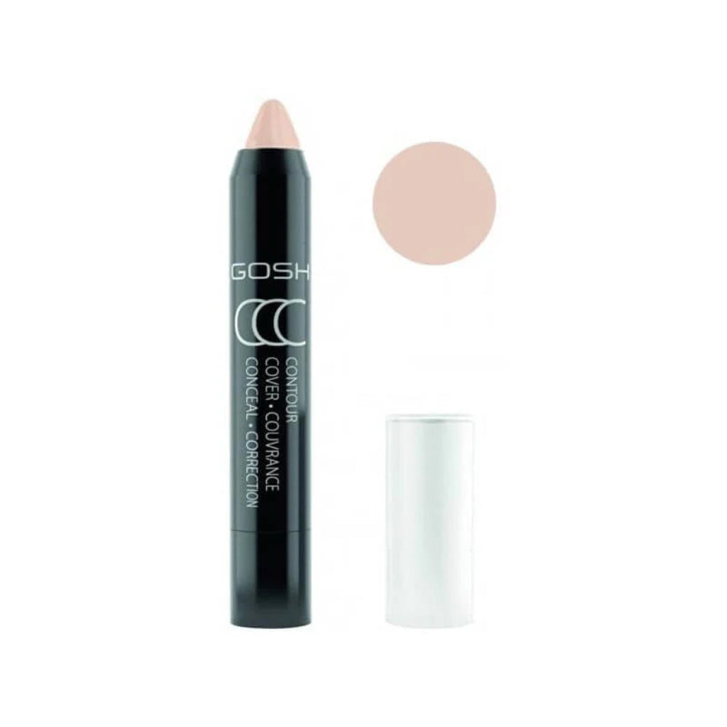 GOSH CCC Stick high coverage contour correction 001 vanilla highlighter 4.4g vegan