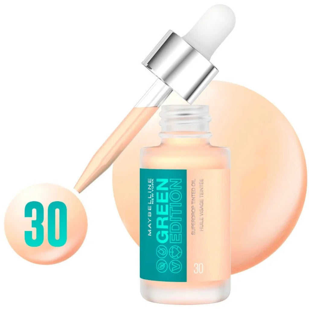 MAYBELLINE NEW YORK Green Edition tinted face oil shade 30 20ml