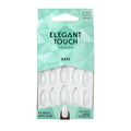 ELEGANT TOUCH LONDON nail capsules 48 pieces 10 sizes almond white